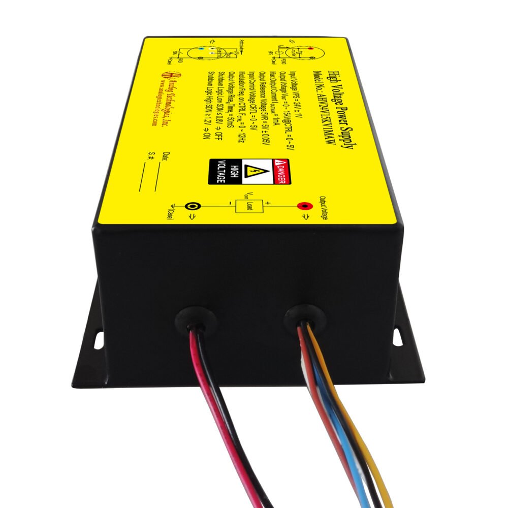 AHV24V15KV1MAW 15kV 1mA DC DC HV Power Supply (24V Input)