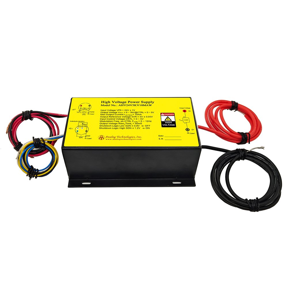 AHV24V5KV10MAW 5kV 10mA DC DC HV Power Supply (24V Input)