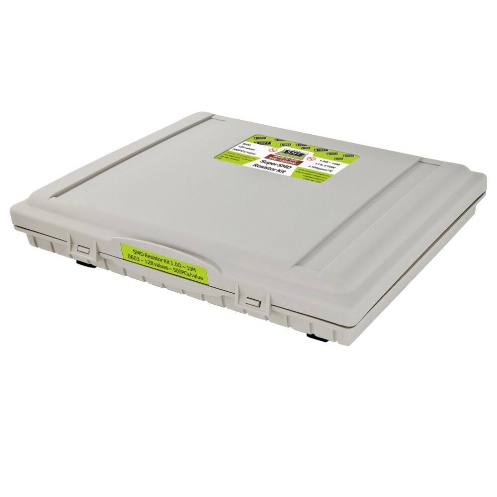 R06E24-500 0603 1% SMD resistor kit in storage case