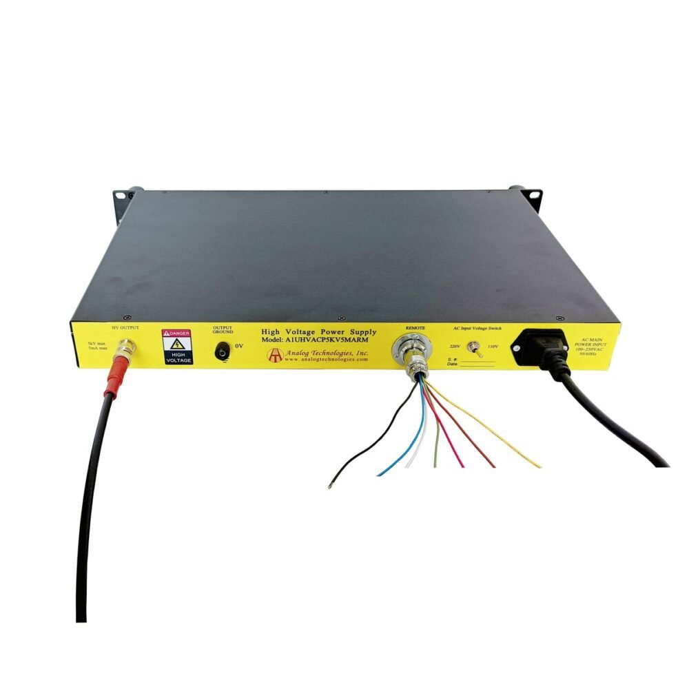 A1UHVACP5KV5MARM 5kV 5mA AC DC HV Power Supply (110V / 220V Input)