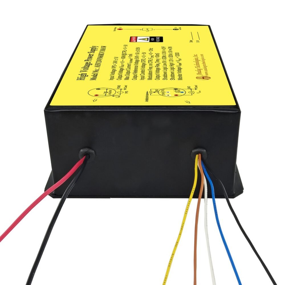 AHV24VN60KV1MAW &minus;60kV 1mA DC DC HV Power Supply (24V Input)