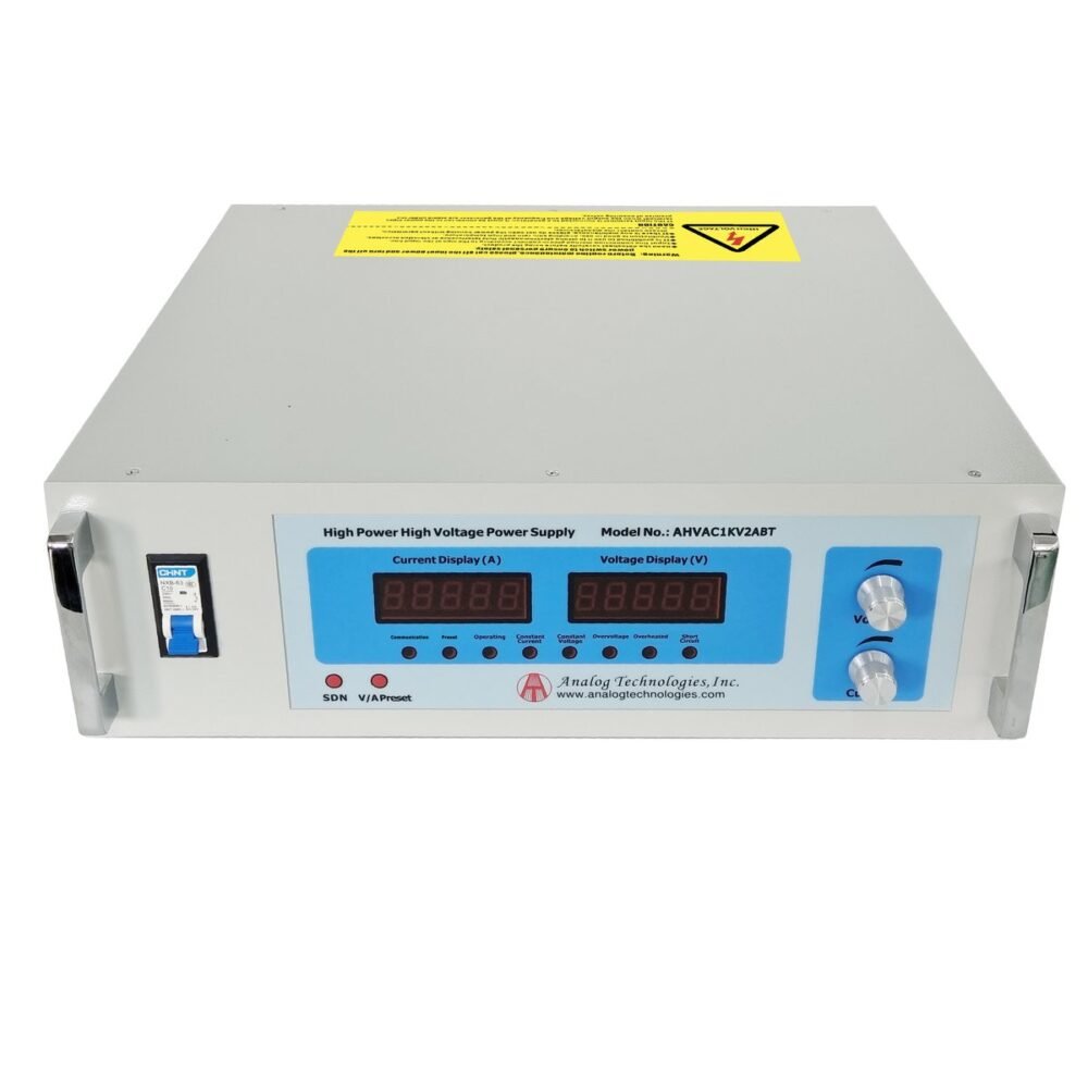 AHVAC1KV2ABT 1kV 2A AC DC HV Power Supply (220 ~ 240V Input)