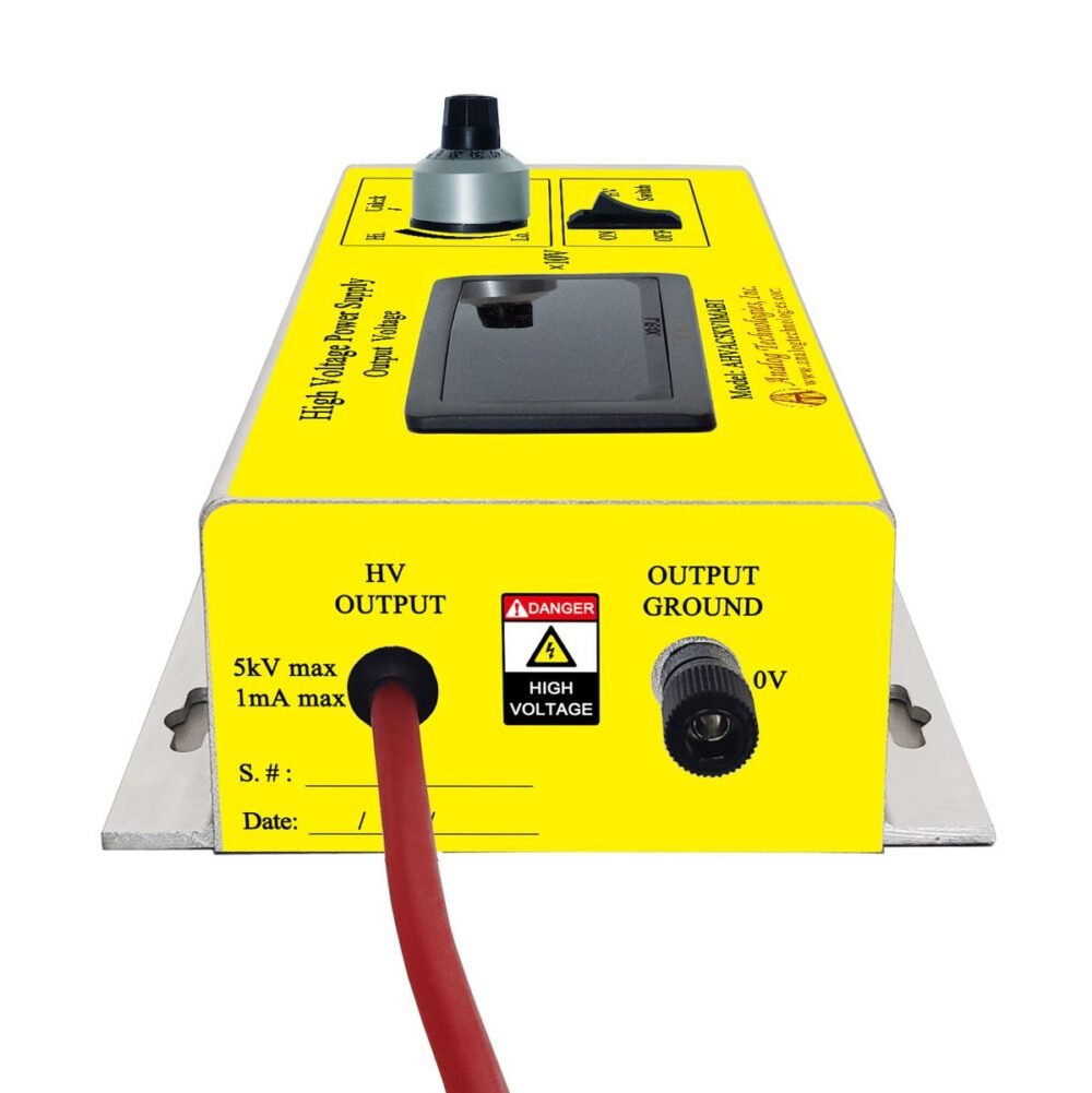 AHVAC5KV1MABT 5kV 1mA AC DC HV Power Supply (100 ~ 240V Input)