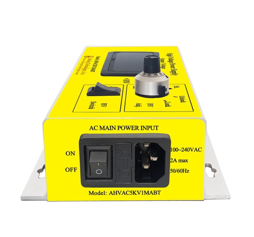 AHVAC5KV1MABT 5kV 1mA AC DC HV Power Supply (100 ~ 240V Input)