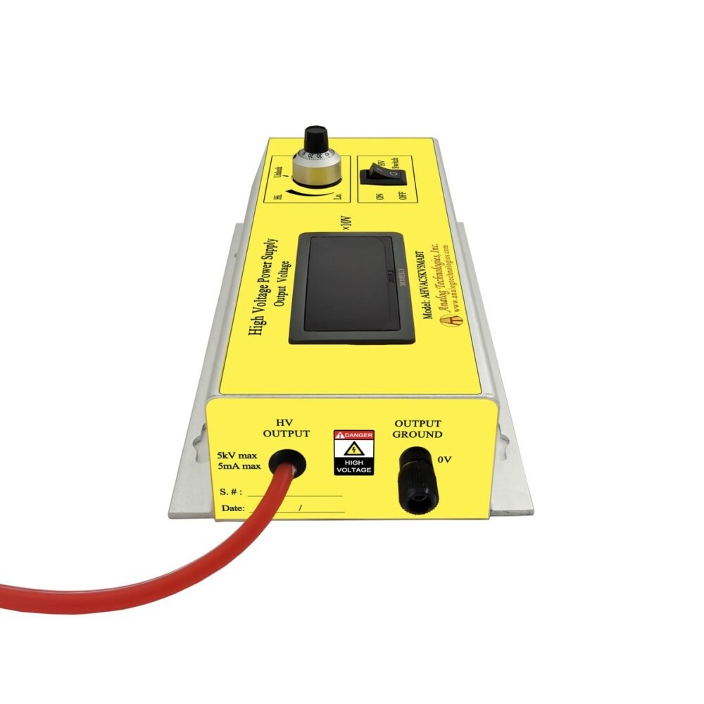 AHVAC5KV5MABT 5kV 5mA AC DC HV Power Supply (100 ~ 240V Input)