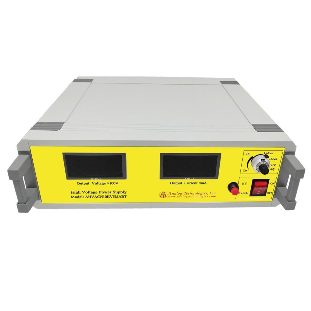 AHVACN10KV5MABT &minus;10kV 5mA AC DC HV Power Supply (90 ~ 230V Input)
