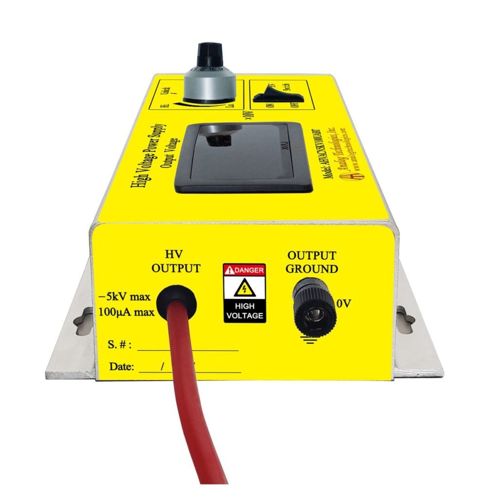 AHVACN5KV100UABT &minus;5kV 0.1mA AC DC HV Power Supply (90 ~ 230V Input)