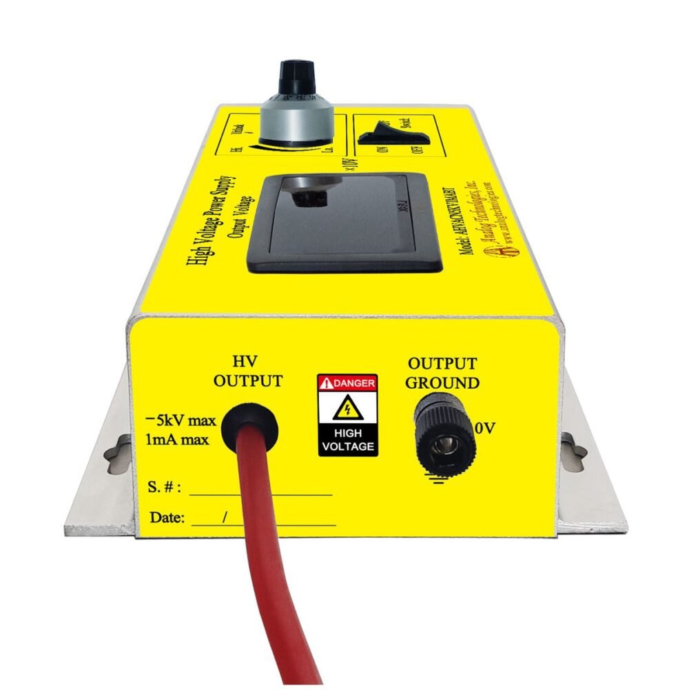 AHVACN5KV1MABT &minus;5kV 1mA AC DC HV Power Supply (100 ~ 240V Input)