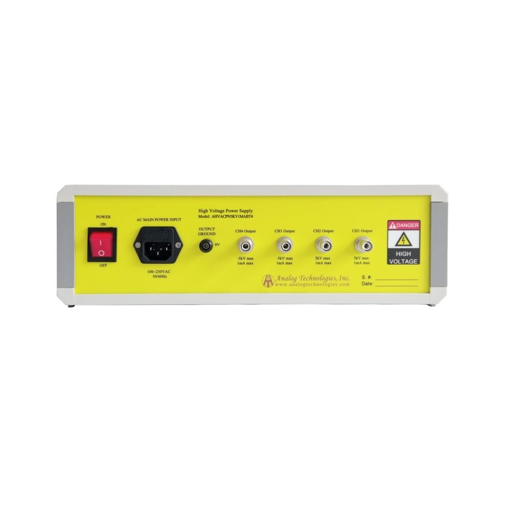 AHVACPN5KV1MABT4 &plusmn;5kV 1mA AC DC HV Power Supply (90 ~ 230V Input)