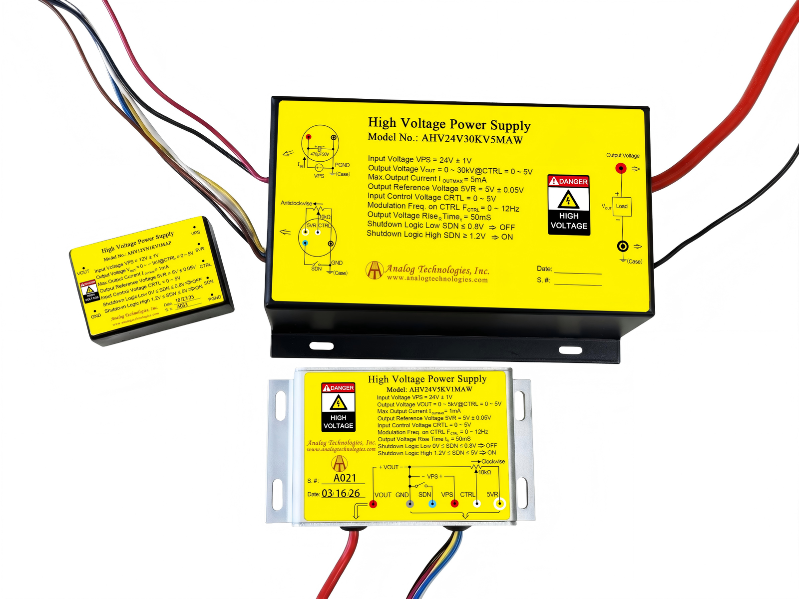 DC-DC HV Power Supplies